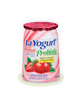La Yogurt Probiotic Original Lowfat cup