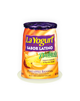 La Yogurt Probiotic Sabor Latino Lowfat cup