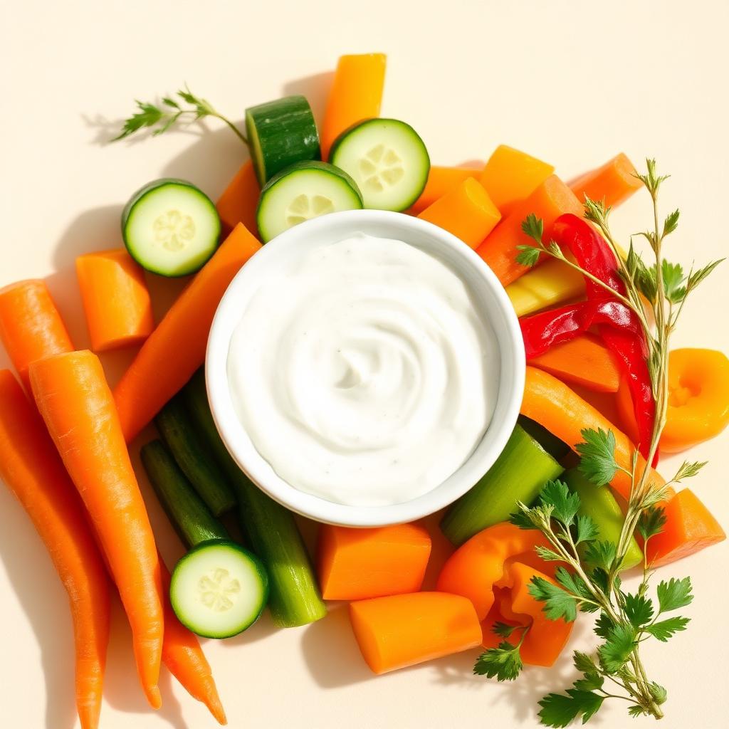 Garden Herb Veggie Dip